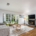 Annandale Behavioral Health living room with fireplace and big screen TV
