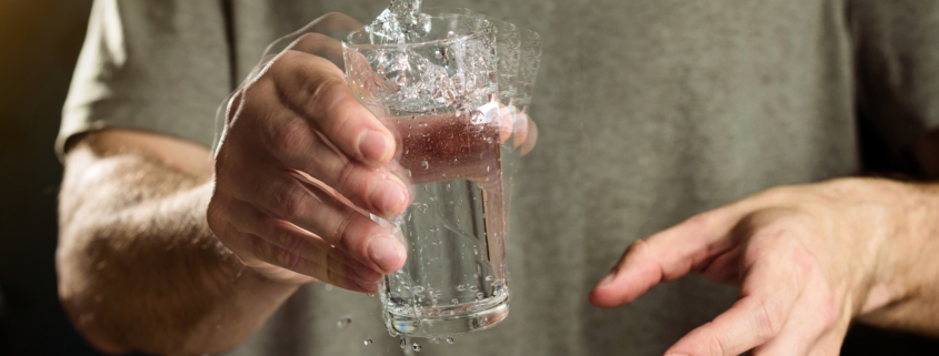 Alcohol Abuse Shaking Hands