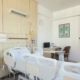 Medical detox hospital room for supervised alcohol and benzodiazepine withdrawal