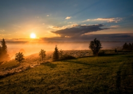 how long does anhedonia last after quitting meth - person watching the sunrise during early recovery