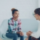 therapist guiding a client through an EMDR trauma processing session