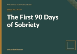 Branded blog hero: The First 90 Days of Sobriety — Annandale Behavioral Health