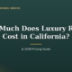 How Much Does Luxury Rehab Cost in California?