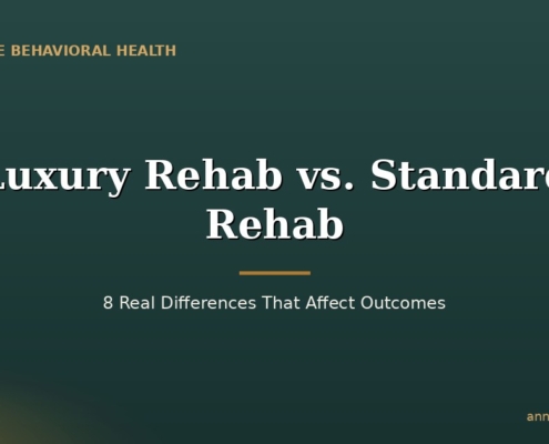 Luxury Rehab vs. Standard Rehab: 8 Real Differences That Affect Outcomes