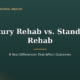Luxury Rehab vs. Standard Rehab: 8 Real Differences That Affect Outcomes