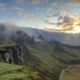 is medical detox safe for older adults over 60 - calm sunrise over misty hills symbolizing a safe recovery later in life