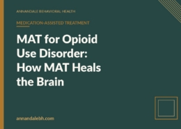 Branded blog hero: MAT for Opioid Use Disorder: How MAT Heals the Brain — Annandale Behavioral Health