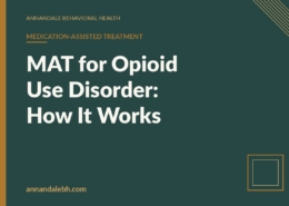 Branded blog hero: MAT for Opioid Use Disorder: How It Works — Annandale Behavioral Health