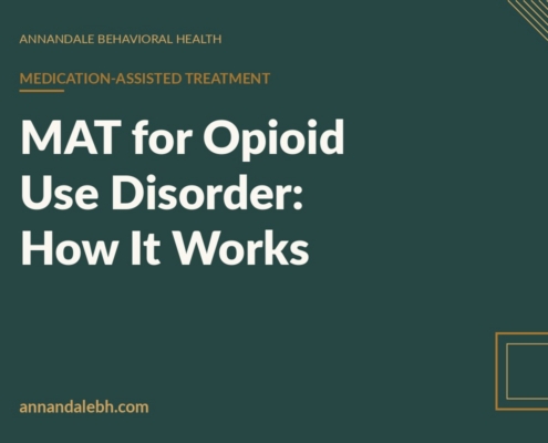 Branded blog hero: MAT for Opioid Use Disorder: How It Works — Annandale Behavioral Health