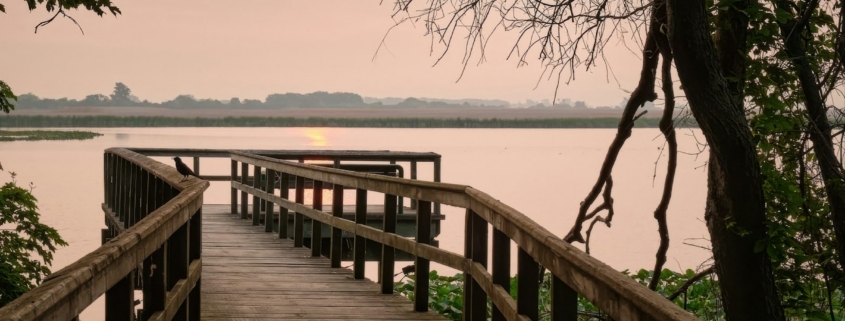 A calm, quiet setting representing structured residential care