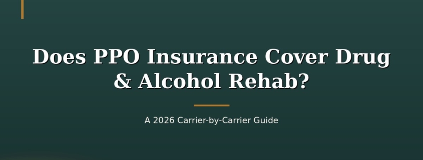 Does PPO Insurance Cover Drug & Alcohol Rehab?