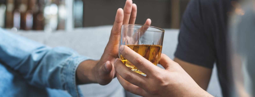 Refusingdrink at Annandale Behavioral Health