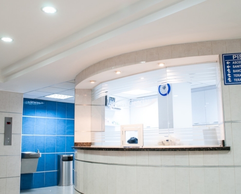 What happens at a residential admissions assessment - clinical intake and reception desk at a Los Angeles residential treatment center