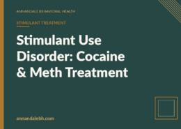 Branded blog hero: Stimulant Use Disorder: Cocaine & Meth Treatment — Annandale Behavioral Health